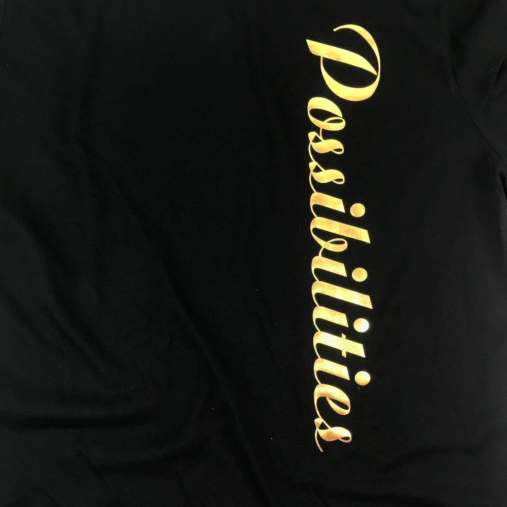 Possibilities, Short Sleeve T-Shirt, Unisex, Black, Size XL, NEW WITH TAG - Picture 3 of 6